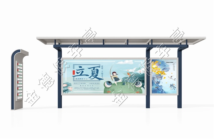 小型候車亭發(fā)貨了