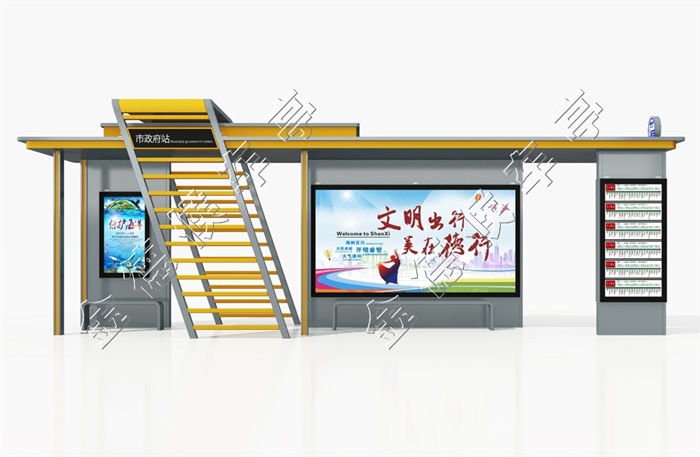 JD-智能公交站臺022