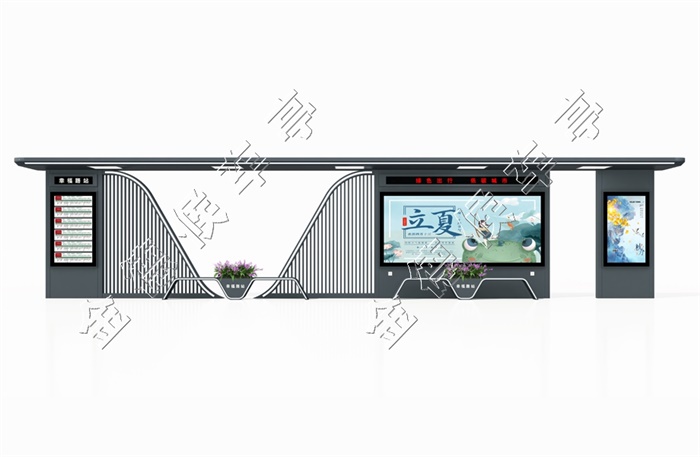 JD-智能公交站臺033